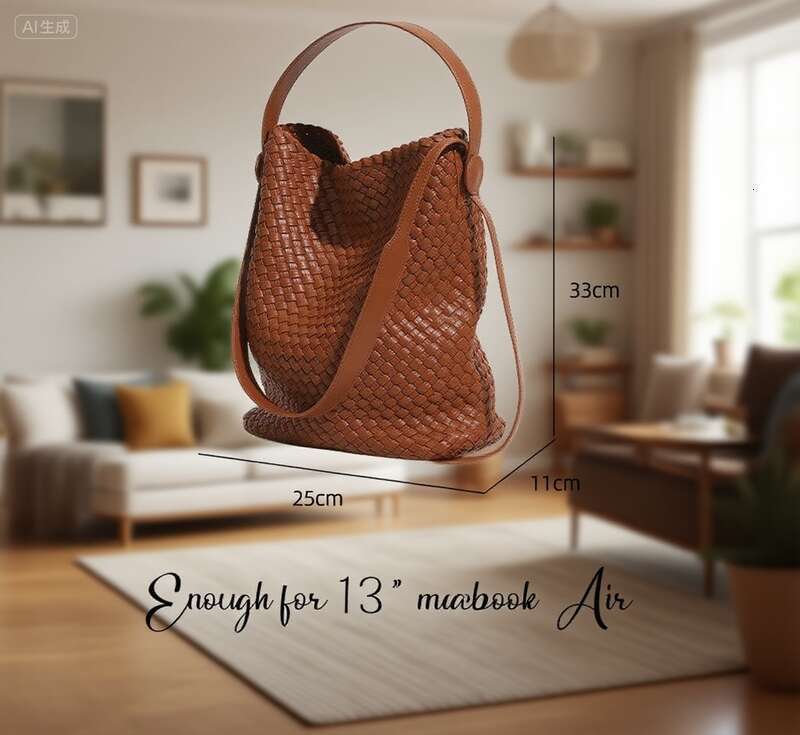 Best Selling Designer Bag Vintage Hand Cowhide Leather Tote Shoulder Bag Crossbody Bag Stylish Woven Design For Everyday Use