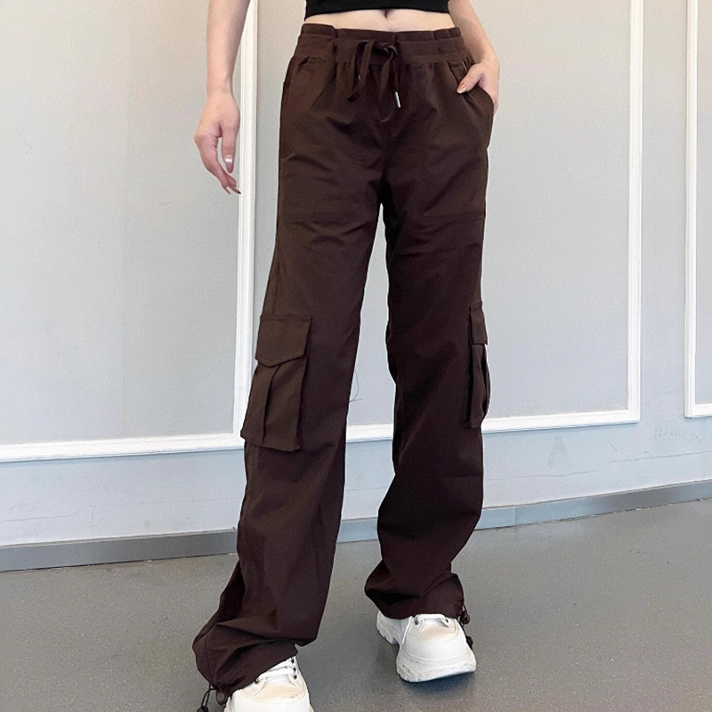 Womens Dance Pant Loose Workout Mid Waist Sports For Women Casual Gym Yoga Long Wide Leg Pants