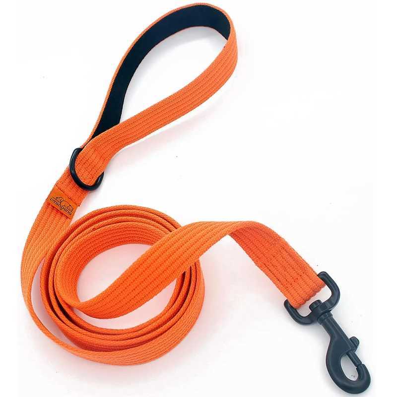 Dog Leash 6 Feet Long Polyamide Rope With Soft Padded Handle Durable Dog Training Lead Metal Swivel Hook for Small to Large Dogs D250916