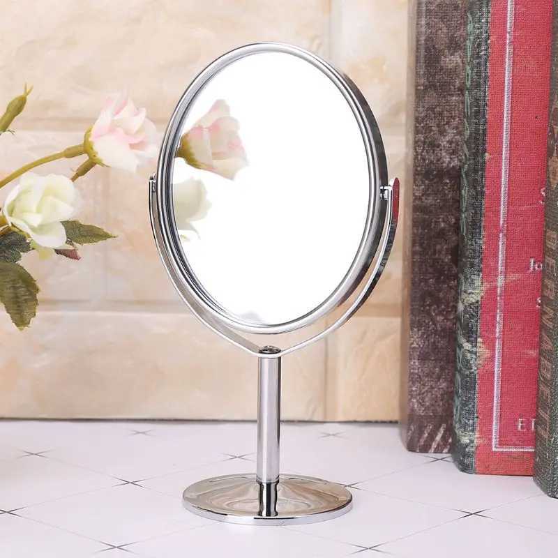 Beauty Makeup Cosmetic Mirror DoubleSided Normal Stand Mirror C250916