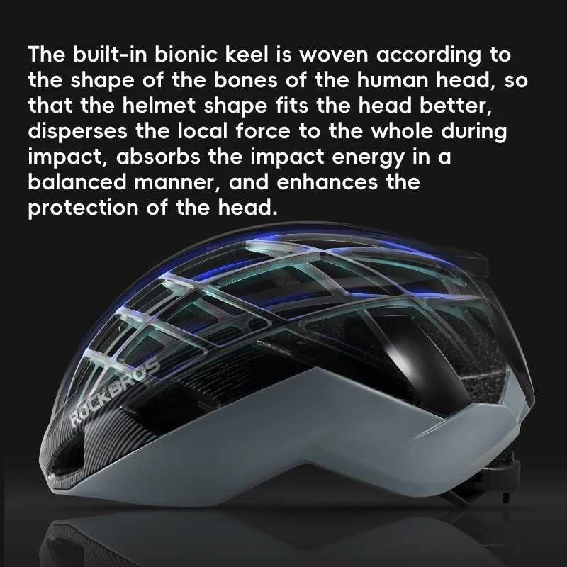 ROCKBROS Ultralight Cycling Helmet Safety Cap Bicycle Helmet for Women Men Racing Bike Equipments Road MTB Adult Bike Helmets J250916