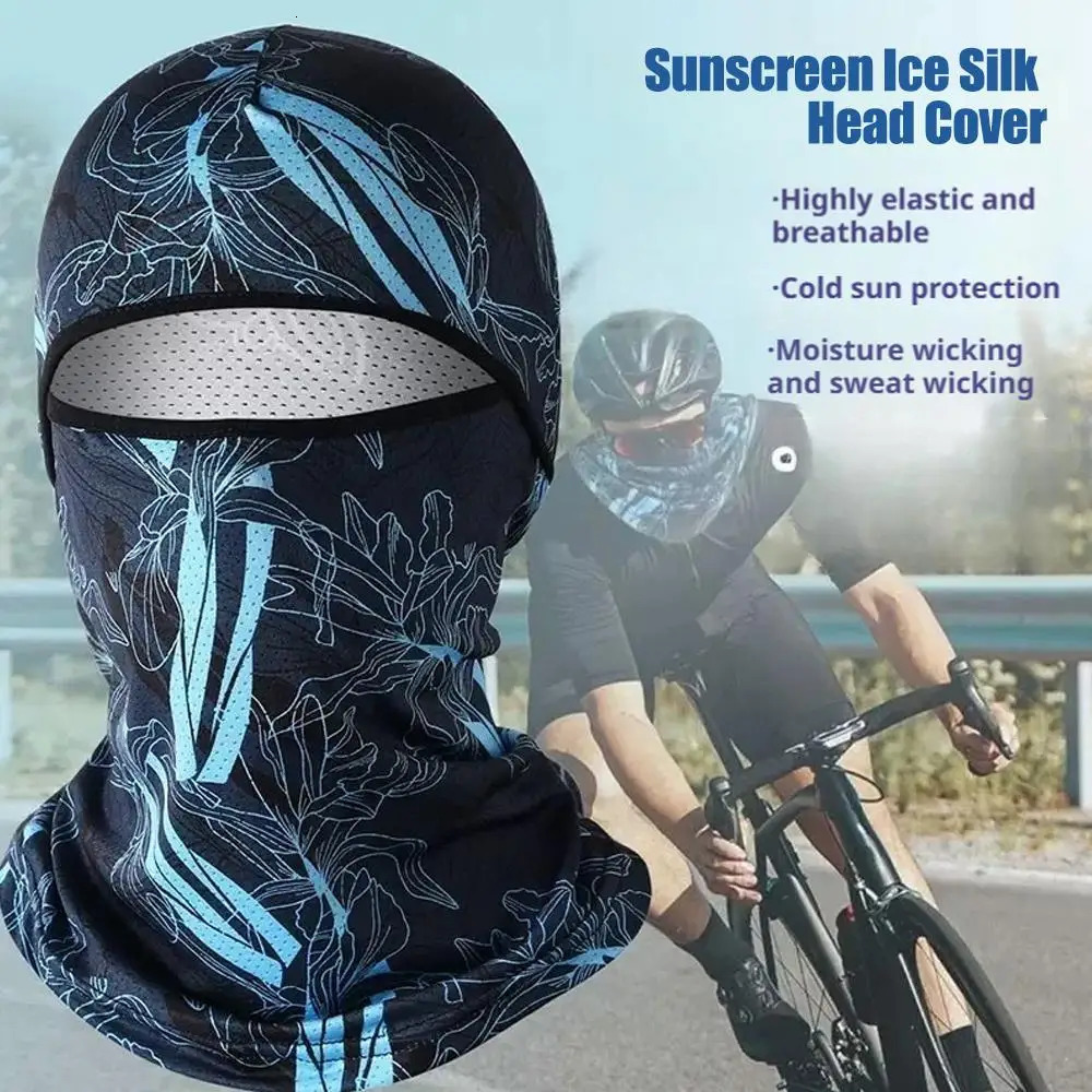 Breathable Full Face Balaclava Mask Quick Drying Scarf For Cycling Hiking Snowboard Ski Masks Hood Hat Men Women 250915
