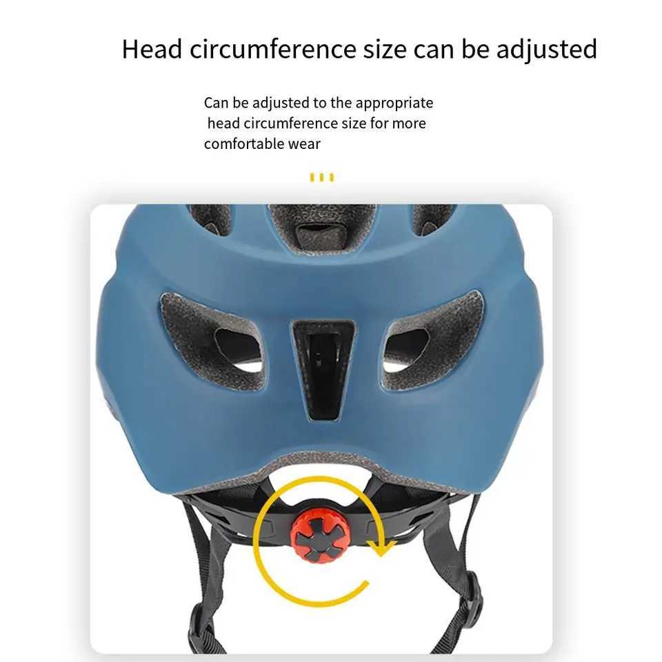 Head Protection Adjustable Cycling Helmet Brethable Ultralight Racing Bike Equipments Large Durable Bicycle Helmet Motorcycle J2509161
