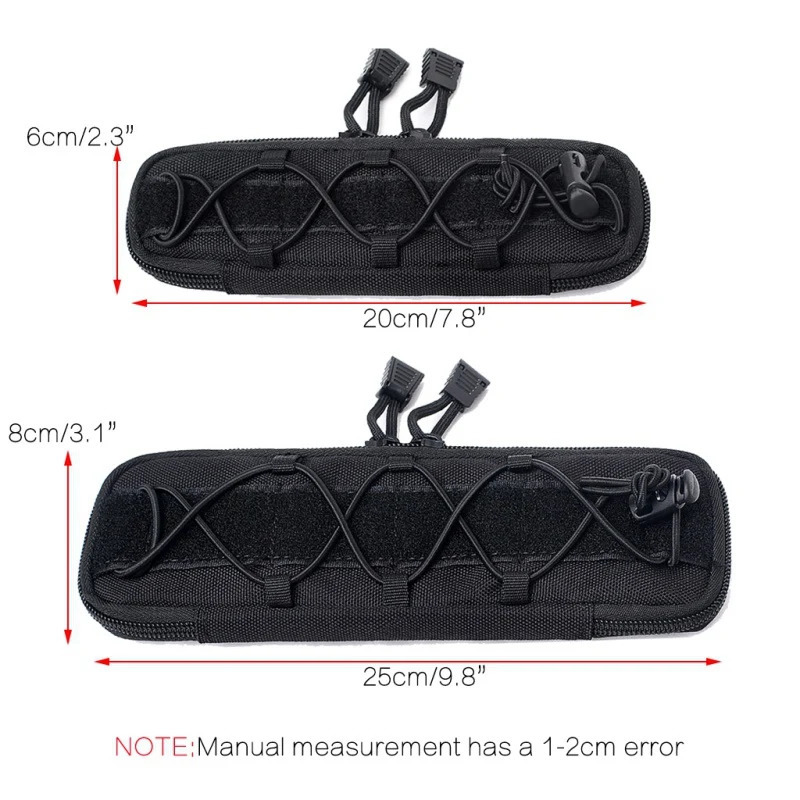 Tactical EDC Knives Pouch Folding Knife Holder Bag Molle Knife Pouch Pocket Nylon Outdoor Hunting 250915