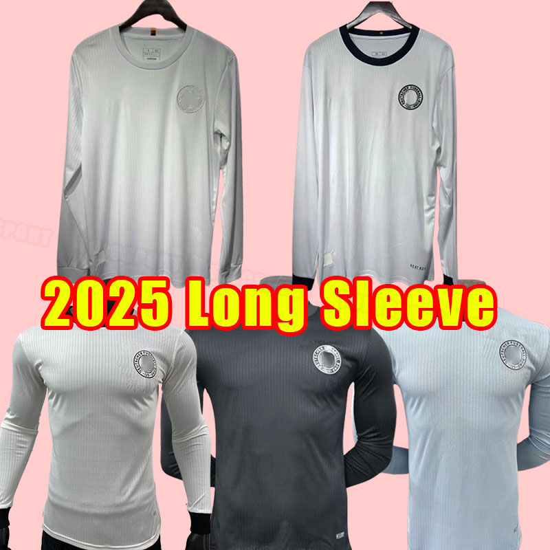 Long sleeve home away 2025 Soccer Jerseys Germany HUMMELS KROOS WERNER MULLER Football shirt t GOTZE SANEA KHEDIRA REUS German 25 26 uniform 125years player version