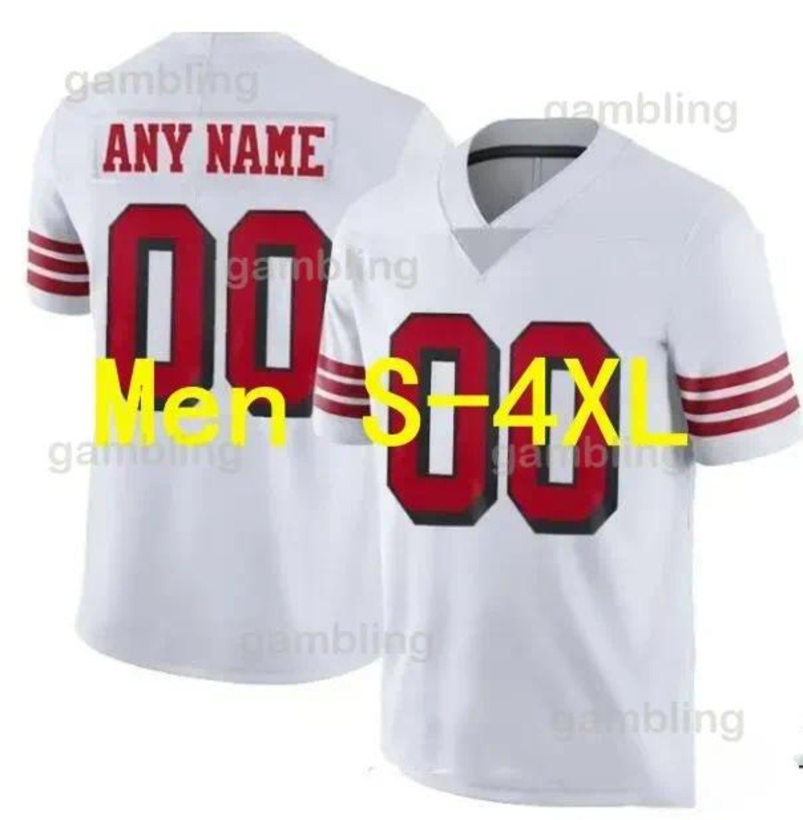 Joe Montana Jerry Rice Ronnie Lott Brock Purdy Christian McCaffrey George Kittle Nick Bosa Deebo Samuel Sr Brandon Aiyuk Fred Warner San 49 Football J