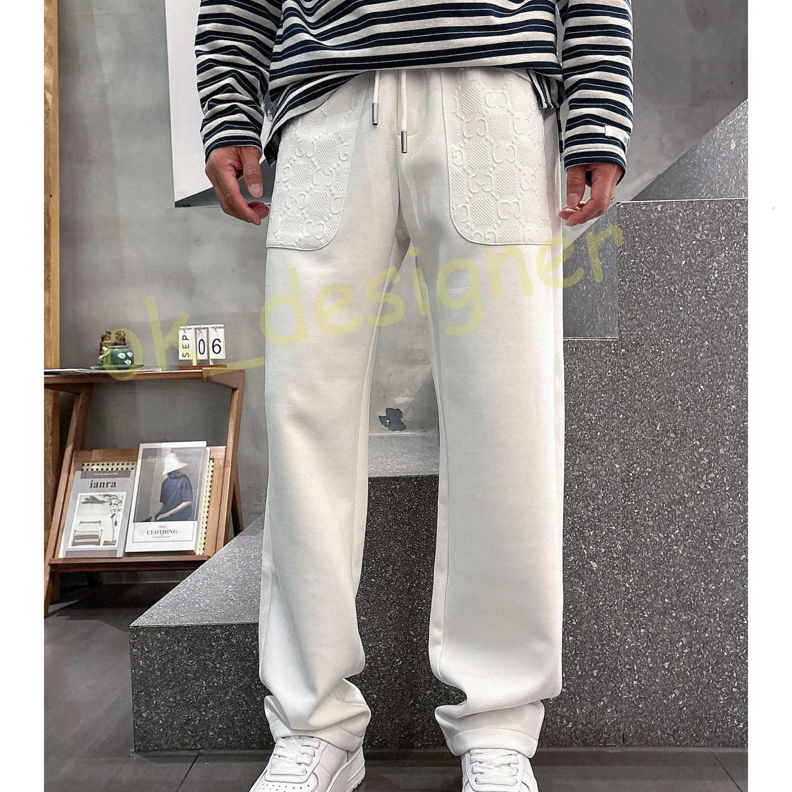 Designer Men's Pants 2025 Autumn and Winter New Style Casual Pants Trendy Joggers Unisex Sweatpants Exclusive Fabric loose fit pants for men SIZE M-4XL