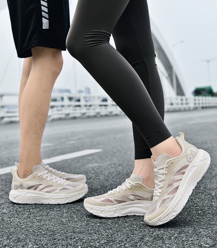 ONKE Women's Jogging Autumn New Mesh Breathable Couple Sports Soft Sole Shock Absorption Retro Casual Shoes for Men