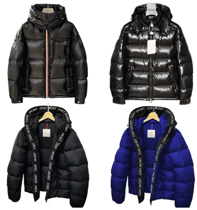 Mens Jacket Designer Down Puffer Jacket Windbreaker NFC Arm Scan Round Zipper Grey Interior Winter Jacket Warm Windproof Down Jacket Asian Size New Coat