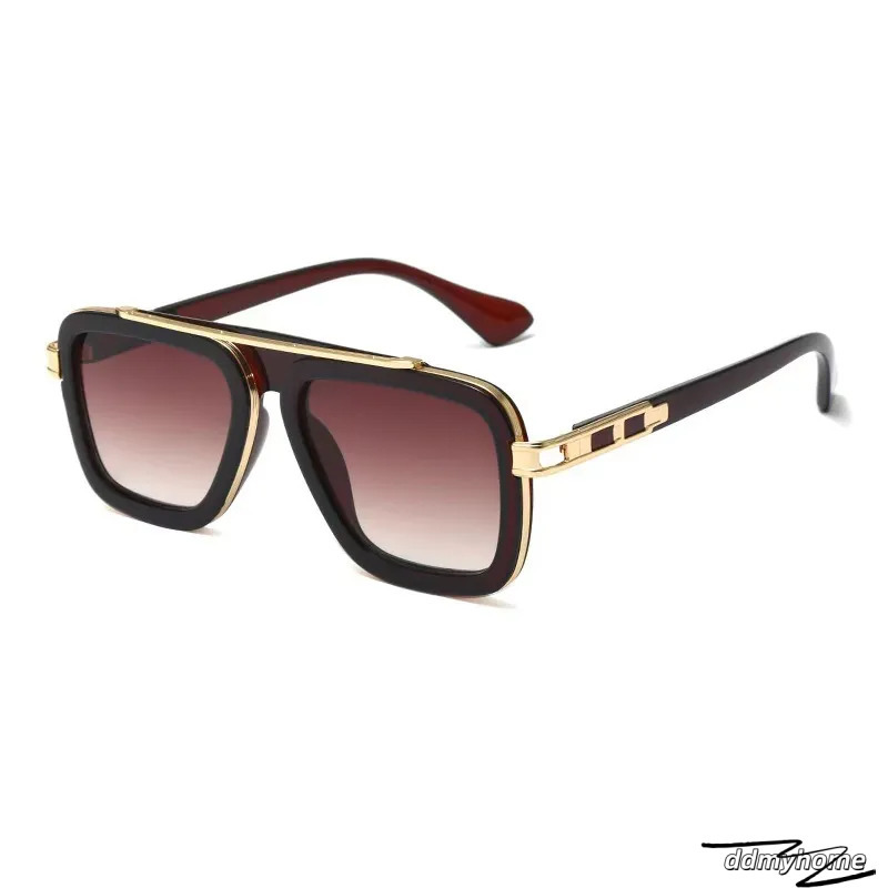 Designer For Men Women Oversized Fashion Uv400 Protection Sunglasses Polarized Goggle Pilot PC Frame Square Eyewear P3022 ddmyHome