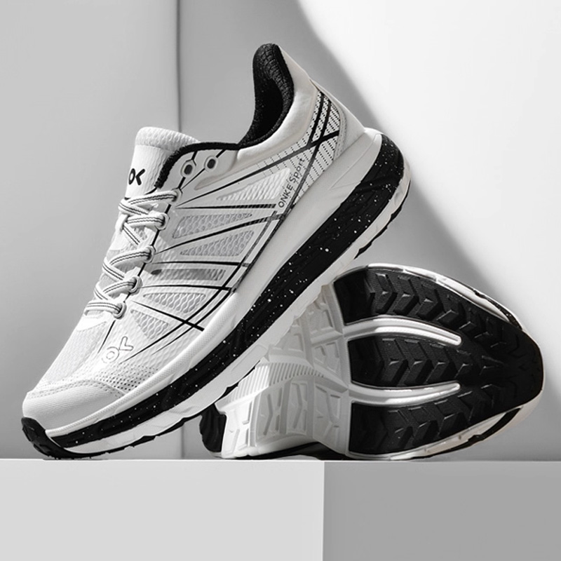 ONKE Designer Breathable Lightweight Sports Men's Mesh Thick-soled Sneakers Shock-absorbing And Wear-resistant Professional Luxury Running Shoes 