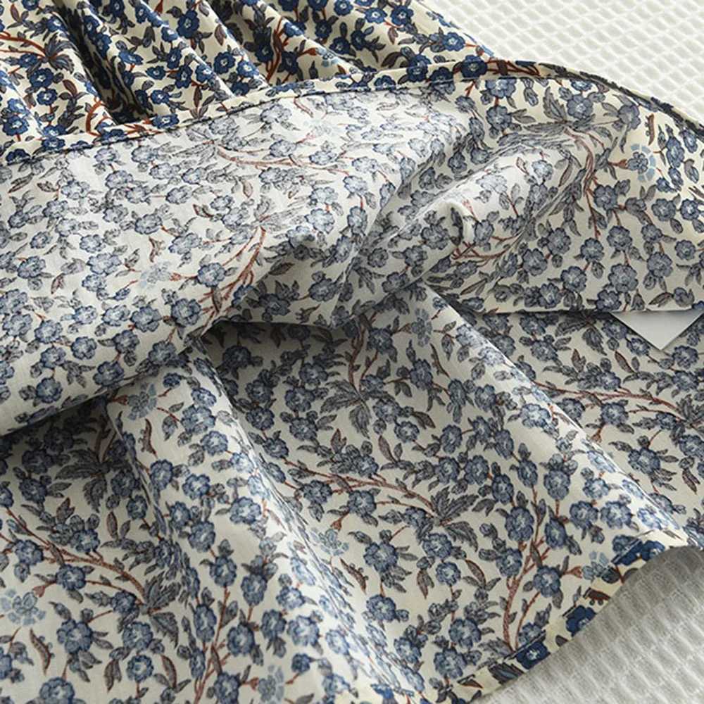 Bear Leader Summer Flying Sleeve Round Neck Girls Princess Dress 37 Years Flower Kids Clothes with Button C250916