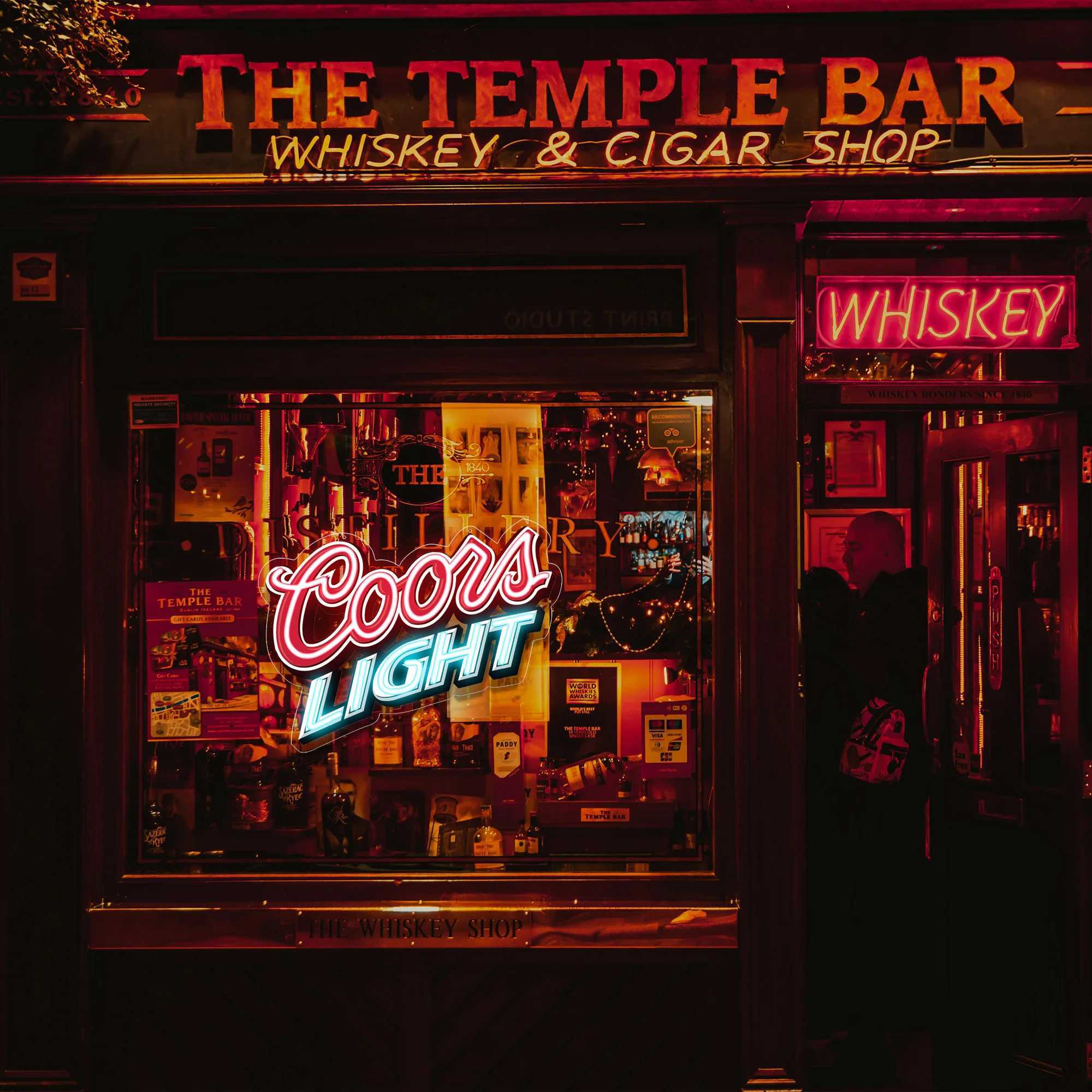 1UV printed art beer bar neon sign decoration used for mens hole bar restaurant Christmas party gift wall decoration neon sign Y250916