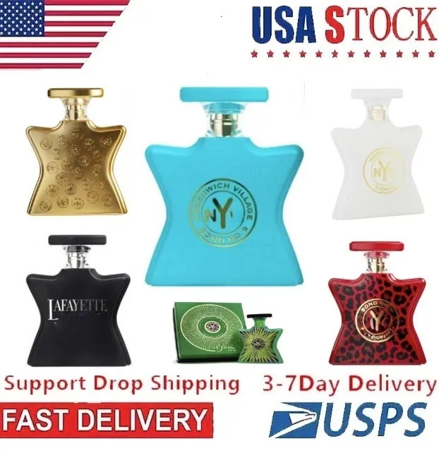 5A bond no 9 perfume mens cologne Spray mens cologne fragrance Eau De Parfum Long Lasting Fragrance Body Mist Air Freshener Perfume US 3-7 days Fast delivery