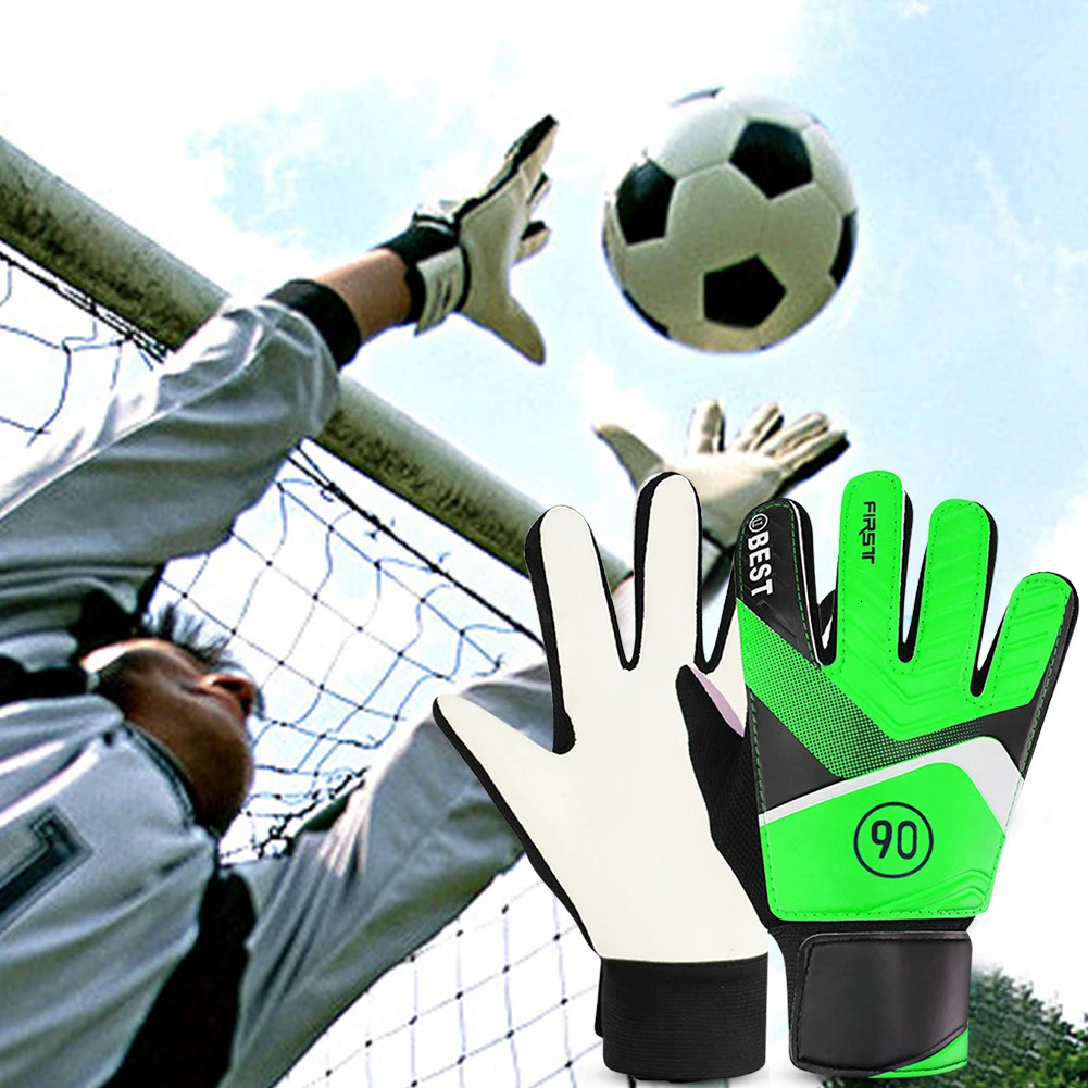 AntiSlip Goal Keeper Gloves Latex Support Soccer Goalie Full Finger Protection Waterproof Breathable Kids Adults 250915