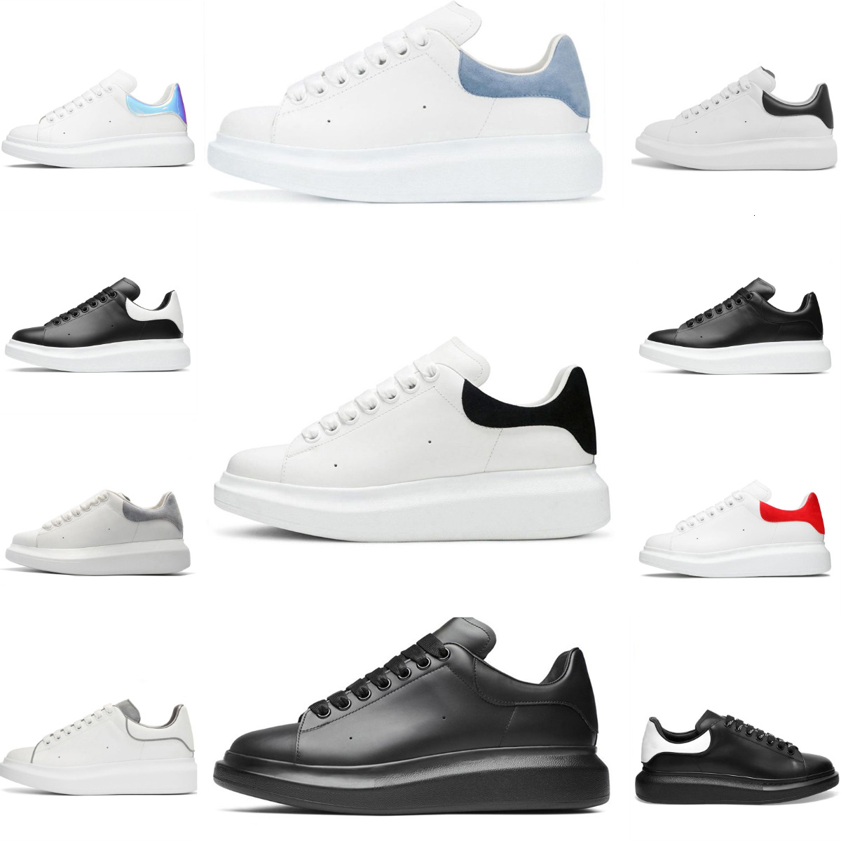 Designers Oversized Casual Shoes Mens Women Triple White Black Blue Sports Leather Suede Rubber Sole Trainers Shoe Velvet Espadrilles Luxury Outdoors Sneakers s88