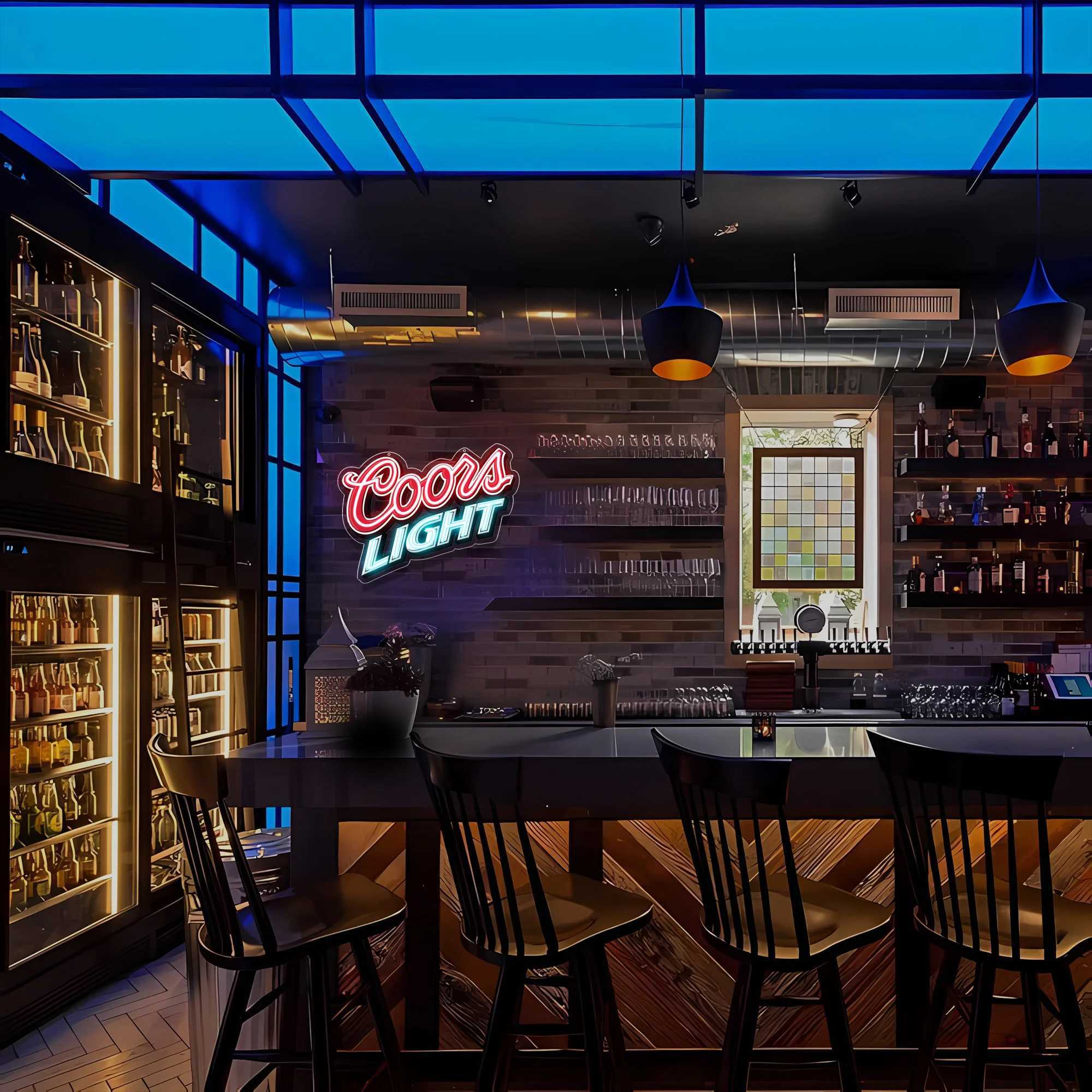 1UV printed art beer bar neon sign decoration used for mens hole bar restaurant Christmas party gift wall decoration neon sign Y250916