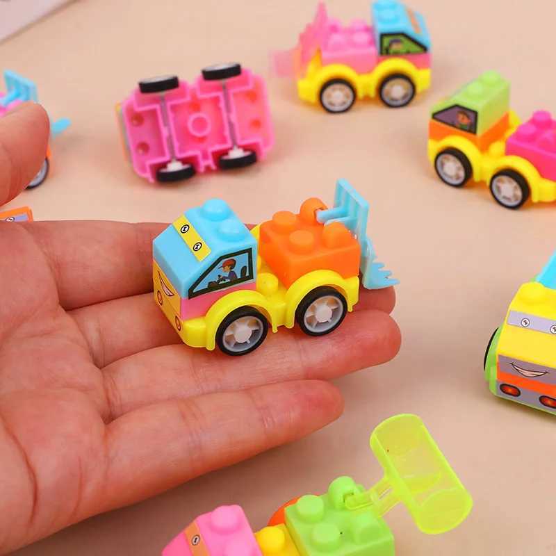 1224Pcs DIY Puzzle Building Block Car Construction Vehicle Toys Kids Birthday Party Favors Goodie Pinata Fillers Christmas Gift C250916