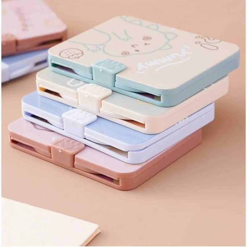 Portable Mirror Comb 2in1 Square Folding Mini Pocket Mirror Makeup Princess Mirror Always Illuminate Your Beauty C250916