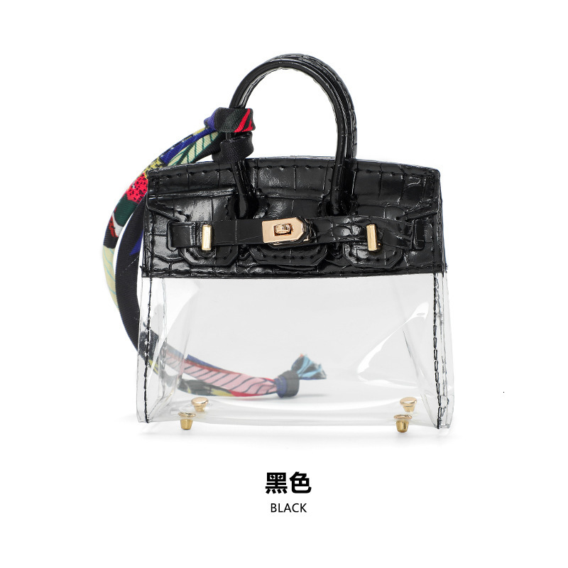 Bestseller Trendy Women's Car Key Bag Cover H-46 Exquisite Mini Handbag Pendant Fashionable Compact Portable ddmytues