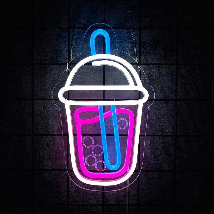 Dessert Series Led Neon Signs Used For Wall Art Decor Bakery Coffee Shop Kitchen Ice Cream Shop Business Wall Lamp Y250916