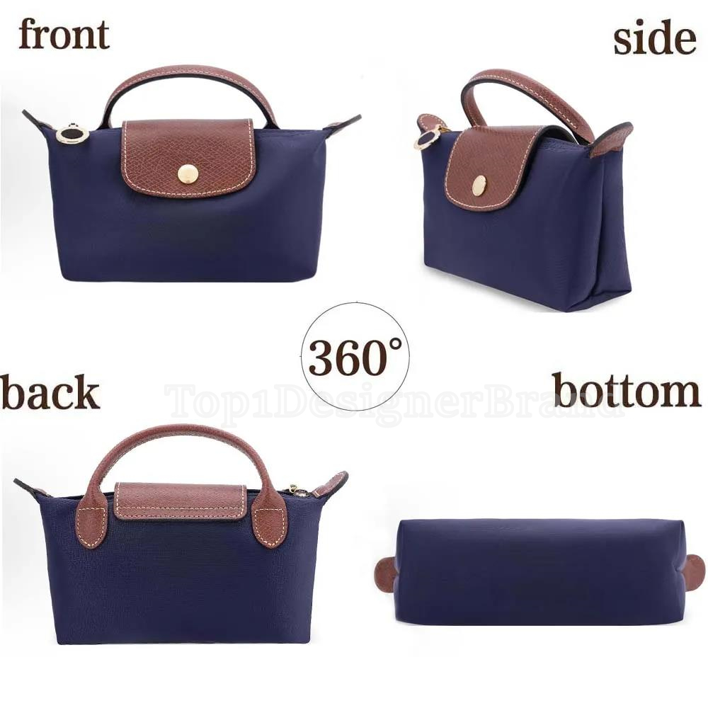 designer bag Bag French Mini Dumpling Daily Commute Versatile Crossbody Longlys Champlys Handbag Womens mini Bag Perforated Shoulder Strap Shopping Ba