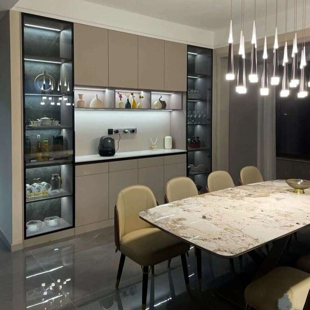 Whole House Integrated Home Bedroom Sliding Door Wardrobe TV Cabinet Custom Furniture