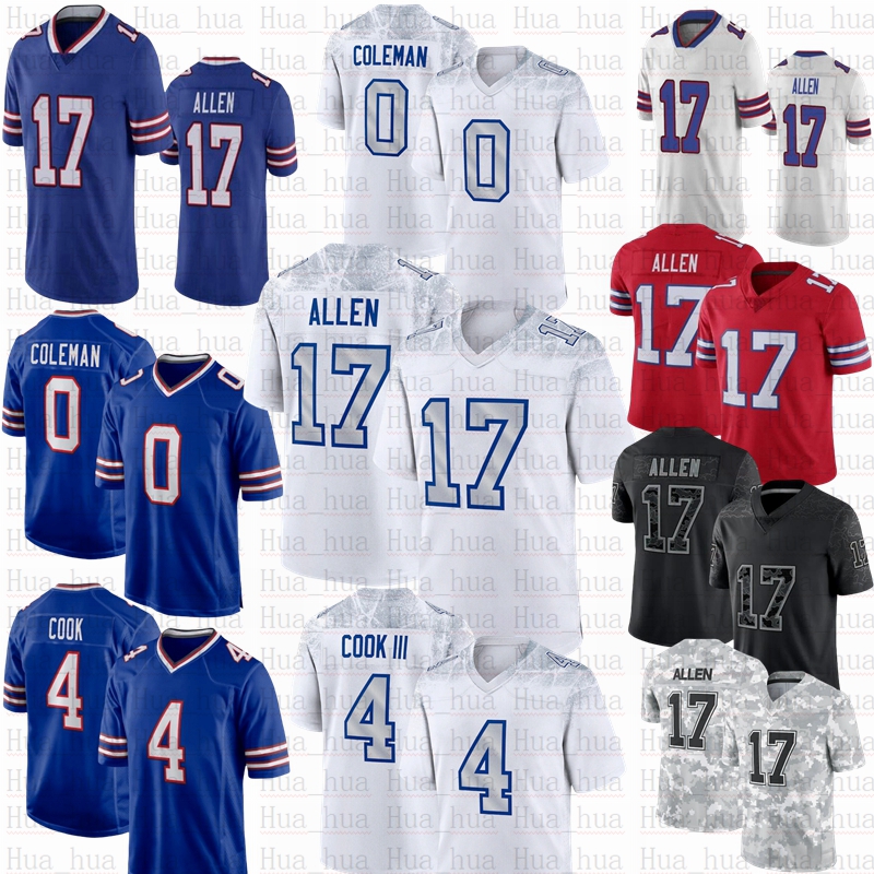 2025 Rivalries Josh Allen 0 Keon Coleman Football Jersey Maxwell Hairston Dalton Kincaid Andreessen Milano Joey Bosa Cook Kelly Dawson Knox Hamlin Khalil Shakir
