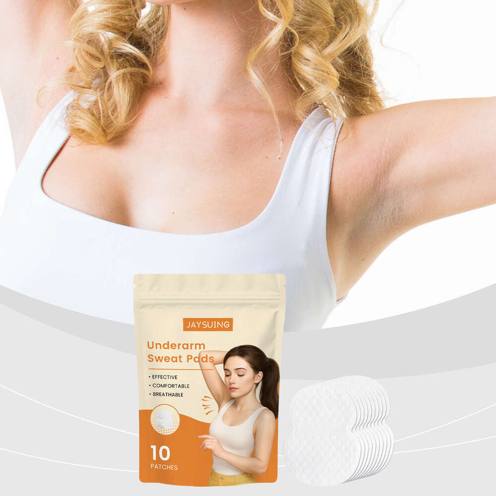 Jaysuing Patch Summer Refreshing Non-Sticky Comfortable Breathable Invisible Pad Armpit Sweat Absorbent Anti-Dirty