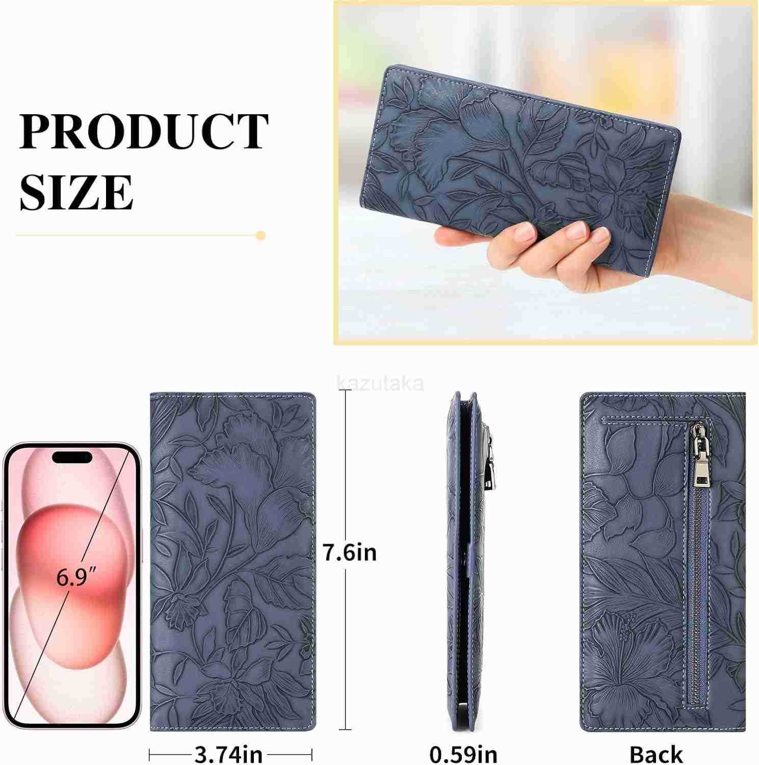 Ultra Slim Thin Wallet for Women Bifold Leather RFID Blocking Designer CARD Holder Z250916