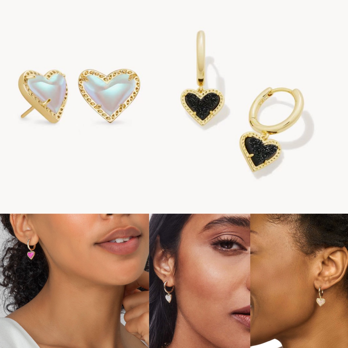 Cute heart stud earrings designer for women earings luxury jewlery designer women white black designer earrings for woman wedding party lucky ha05