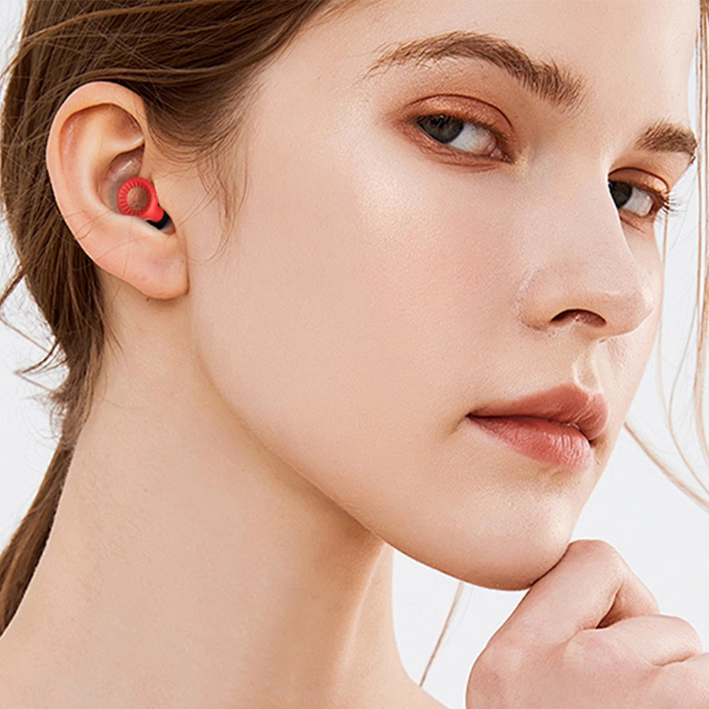 Ultra Thin Loop Shape Sleep Aid Earplugs Waterproof Swim Earplug Concert Hearing Protection Ear Plugs Reusable Silicone Ear Plug250915