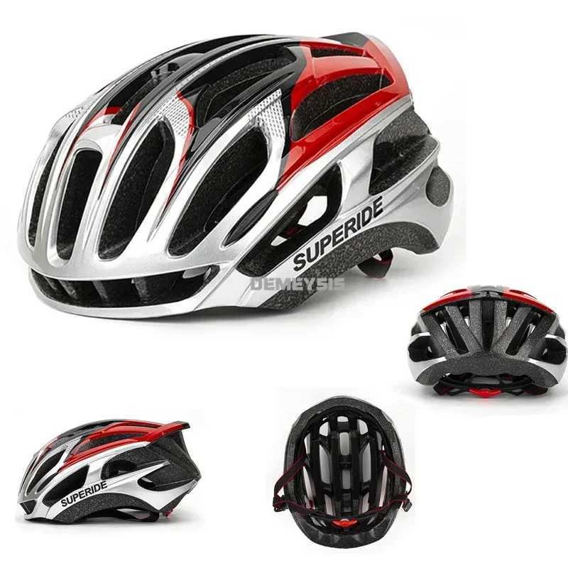 Road Bike Helmet Ultralight Bicycle Helmets Men Women Mountain Bike Riding Cycling Integrallymolded Helmet J250916
