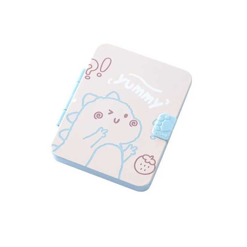 Portable Mirror Comb 2in1 Square Folding Mini Pocket Mirror Makeup Princess Mirror Always Illuminate Your Beauty C250916