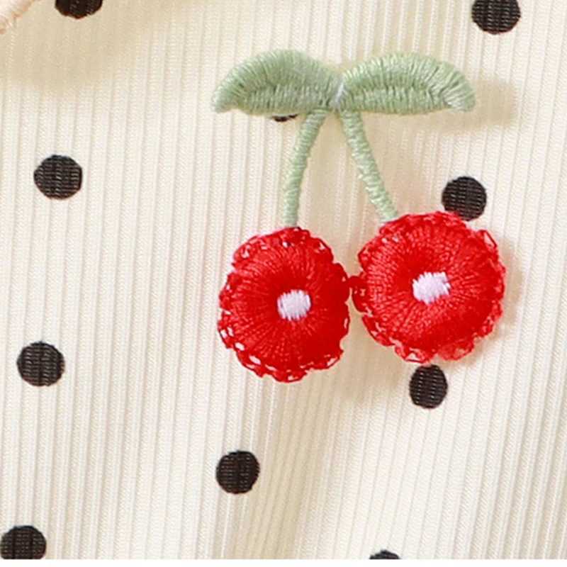 1pcs Summer Girls Ice Silk Dress Baby Infant Short Sleeved Round Dot Skirt Kids Cute Princess Clothes Children Fashion Dress C250916