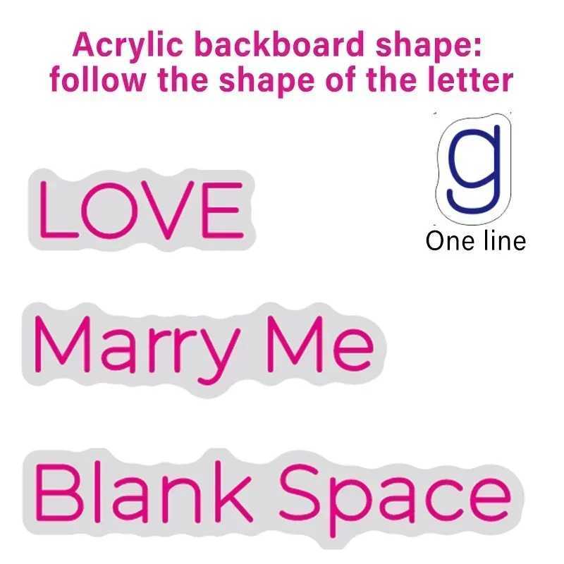 Custom Neon SignPersonalized LED Neon Wedding Light Sign Customizable for Wall Bedroom Room Bar Decor Aesthetic Birthday Gift Y250916