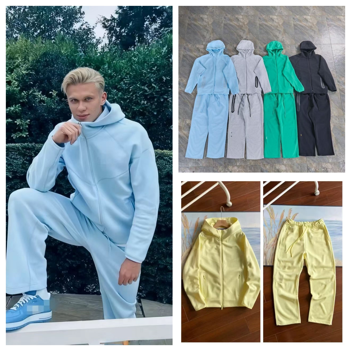 Mens Sports Designer Hoodie Pants Set Two Nocta Tracksuit Piece Suit Men Woman hooded sweater Techfleece Trousers Track suits Bottoms Running Jogger