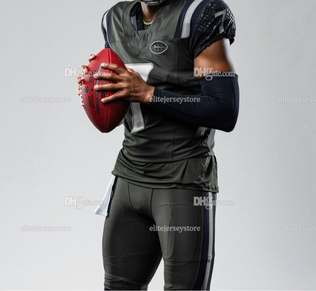 Personalized Custom Football 2025 Rivalries Jersey Justin Fields Gardner Rodgers Allen Davis Hall Nwangwu Adams Charles Corley design0