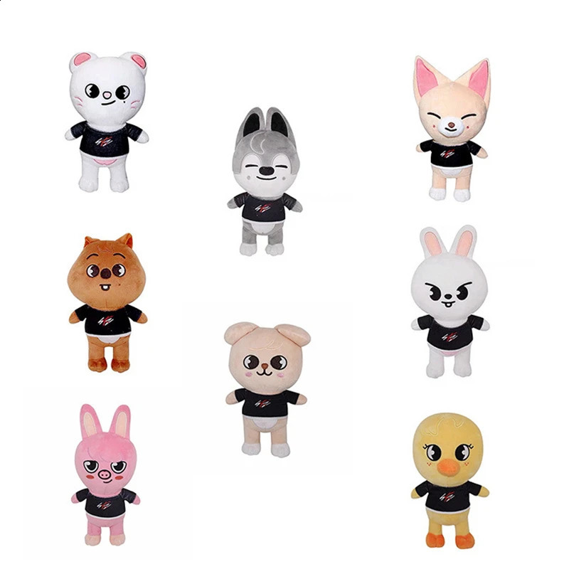 Skzoo Plush Toys 20cm Stray Kids Plush Wolf Chan Cartoon Stuffed Animal Plushies Doll Cute Companion for Kids Adults Fans Gift 250915 - view 4