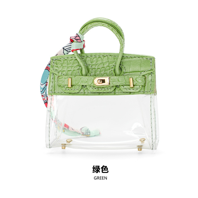 Bestseller Trendy Women's Car Key Bag Cover H-46 Exquisite Mini Handbag Pendant Fashionable Compact Portable ddmytues