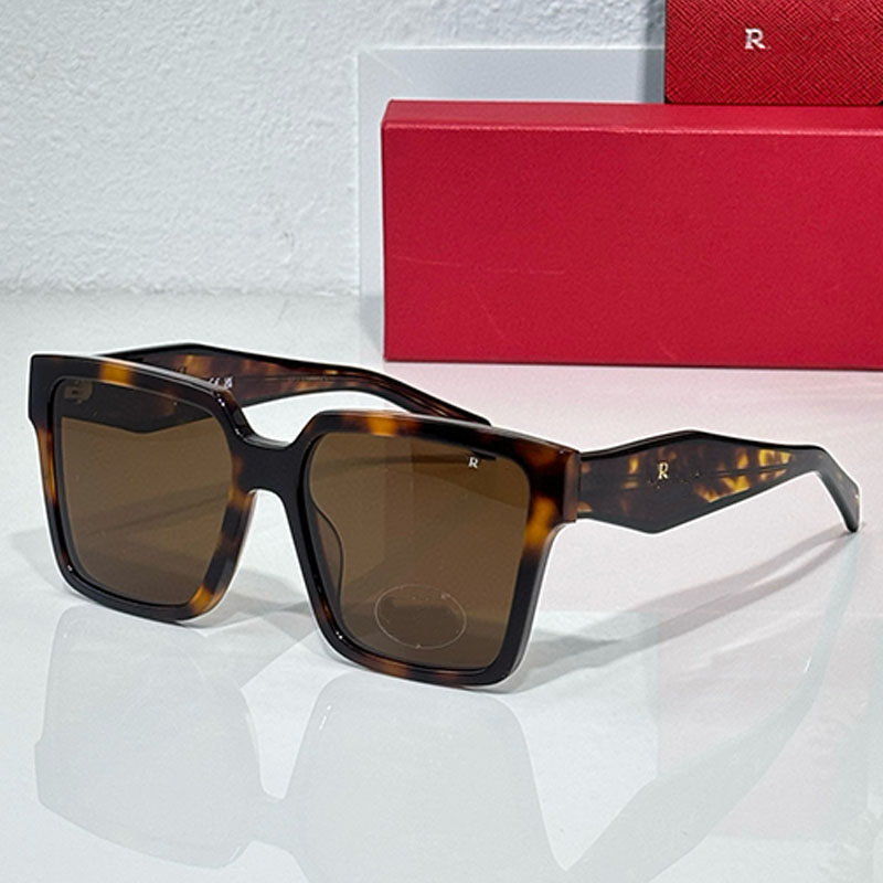 Designer Sunglasses For Womens Men SPR24Z Vintage Symbol Acetate Eyewear Pure Brown Lenses are UV Resistant Retro Elegant Style Sunglasses With Box