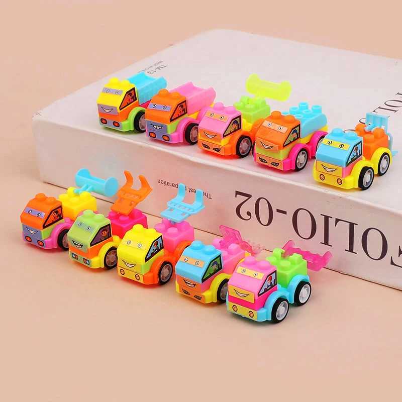 1224Pcs DIY Puzzle Building Block Car Construction Vehicle Toys Kids Birthday Party Favors Goodie Pinata Fillers Christmas Gift C250916