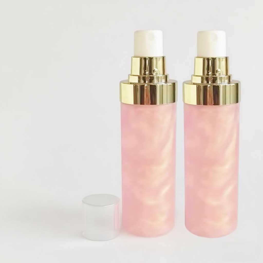 Foundation Primer Professional Private Label Waterproof Oil Control Fix Spray Shimmer Face Base Makeup Setting Spray DH-SM104