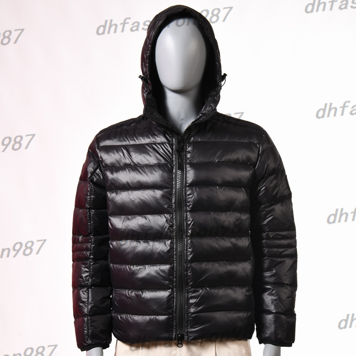 Mens Jackets Designer Down Parka Warmth Crofton White Coat Winter Outwear with Badge Crafted for Unparalleled Outdoor Comfort Duck Top Quality S-2XL