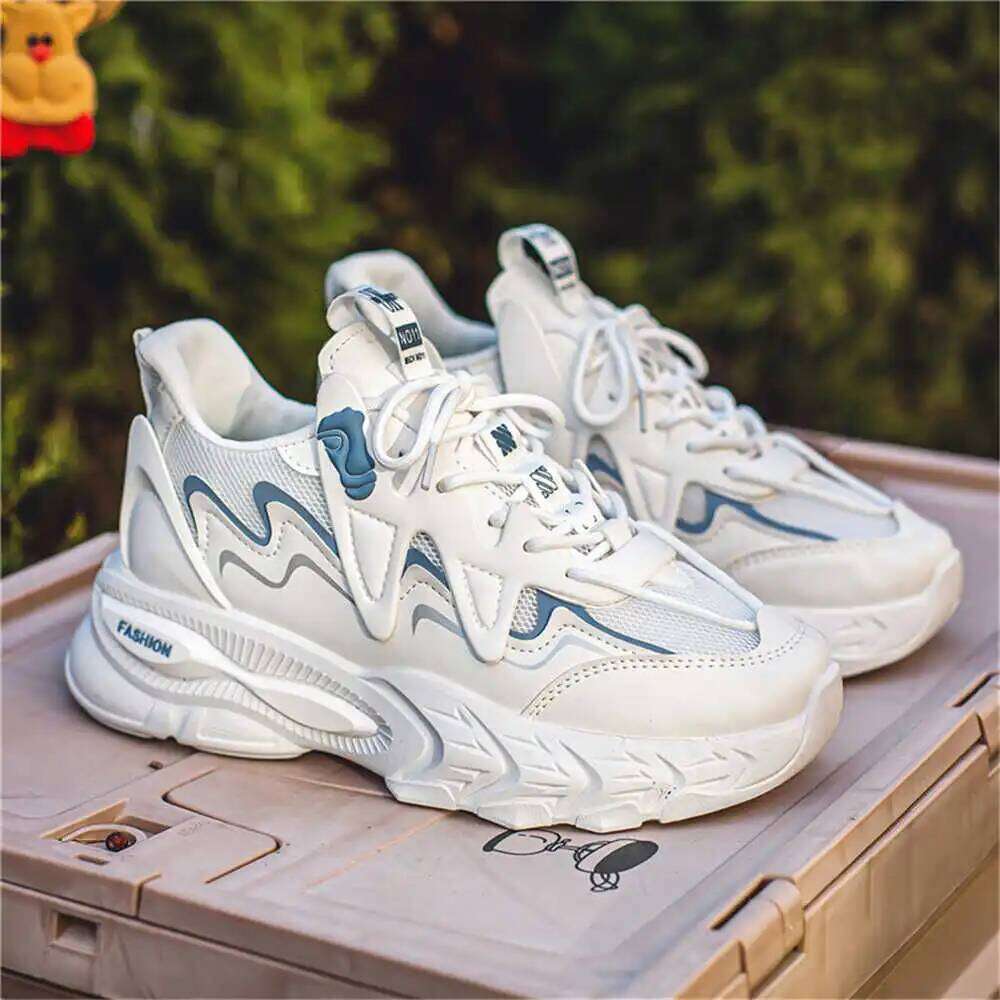 Black Demi-season Sports Boots Men Chunky Ergonomic Shoes Men's Sneakers 43 Due To Super Deals Sho Universal Brand Funky