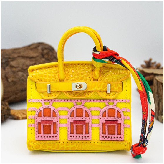 Bestseller Hanging Ornament Internet Celebrity New House Small Bag Interior Decoration Car Rearview Mirror High-End Keychain ddmytues