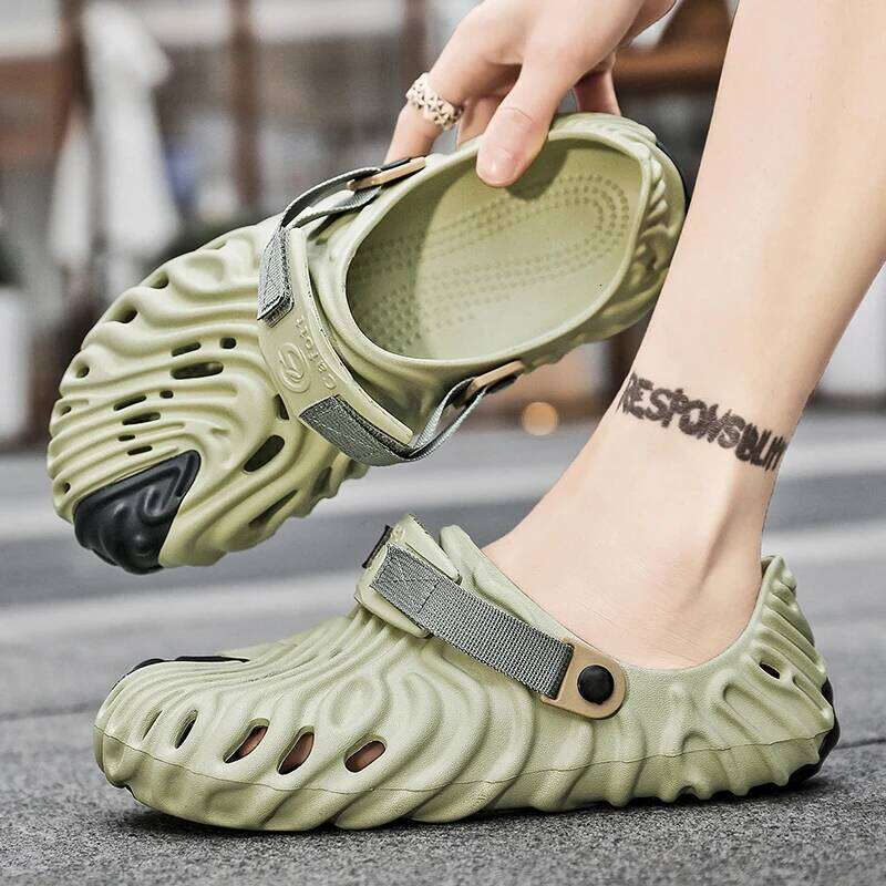 2025 Fashion Women Platform Slippers Flower DIY Garden Summer Shoes Woman Thick Bottom Soft EVA High Heel Sandals Girls Beach Sl