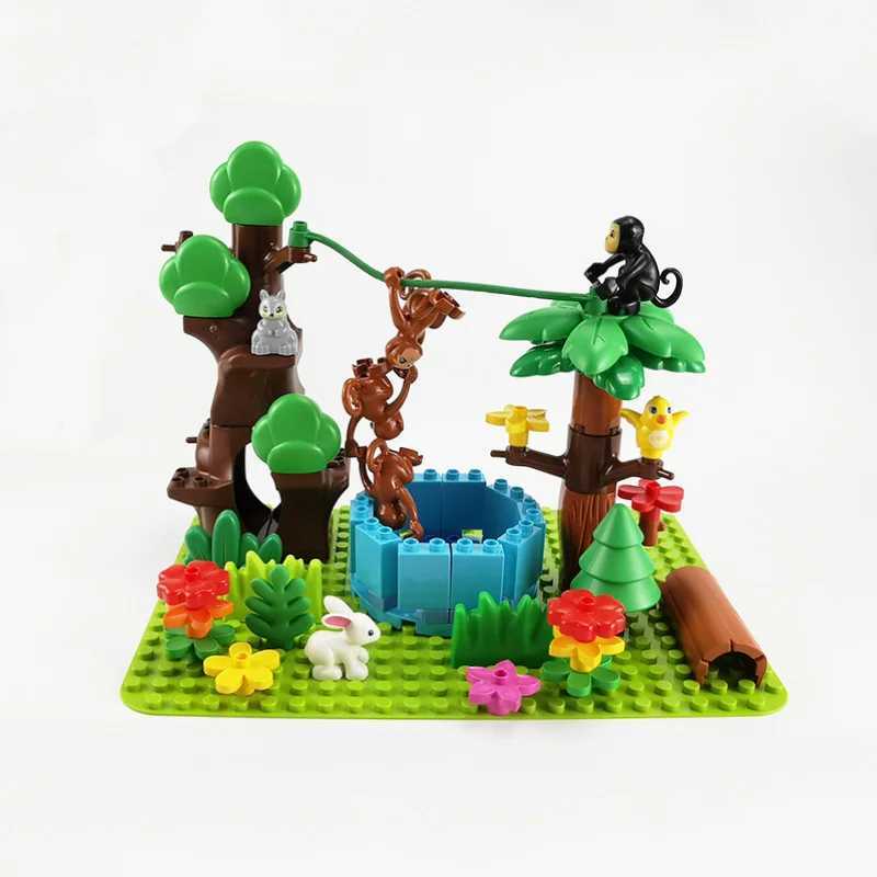 12pcs Big Size Thick Building Blocks 2x3 Dots Assembled Figures Bricks Educational Kids Toys Compatible Large Particle For Kids C250916