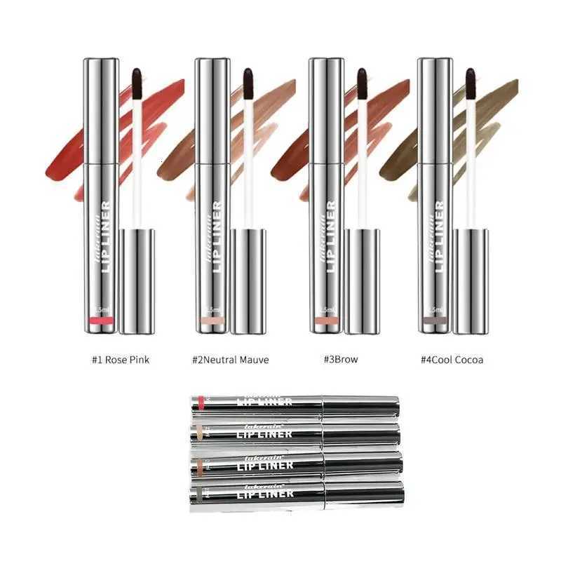 Peel Off Lip Liner Tattoo Long Lasting Waterproof Peel Off Lip Stain Semipermanent Matte Lip Stick Girls and WomenXJ250916