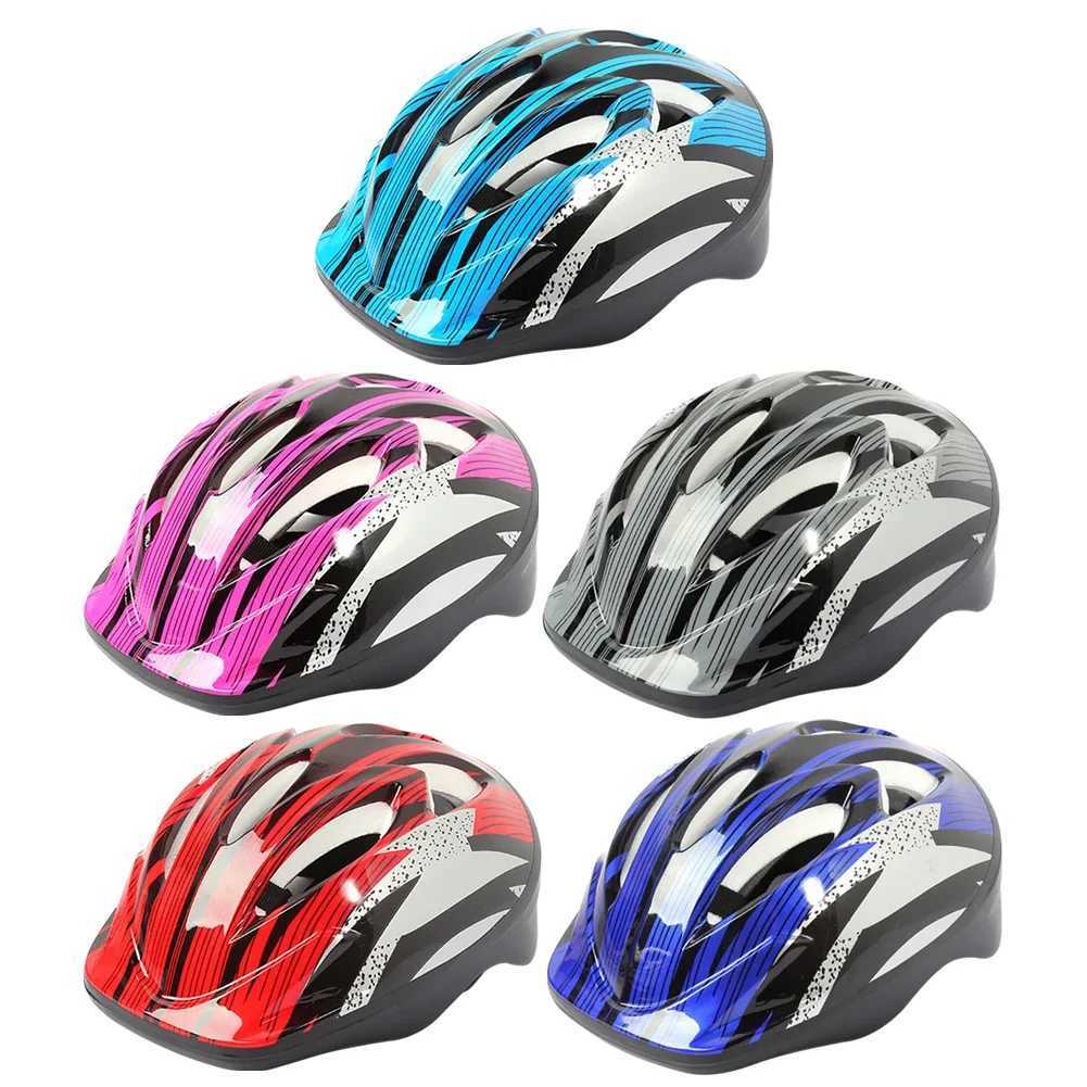 Adjustable Children Bicycle Helmet Scooter Skateboard Riding Safety Kids Cycling Protective Helmets For Bike Skate Scooter Incl J250916